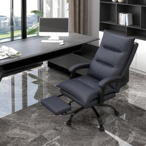 Sedia da ufficio - Sedia girevole ergonomica - Sedia per ufficio - Sedia massaggiante - Sedia da ufficio con poggiapiedi