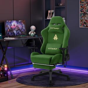 Sedia da gaming - Sedia da ufficio - Sedia per videogiochi - Sedia ergonomica - Sedia da lavoro - Rivestimento in ecopelle