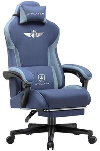 Sedia da gaming – Sedia per videogiochi – Sedia ergonomica – Sedia da ufficio – Blu – Ergonomica – Fino a 150 kg