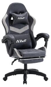 Sedia da gaming – Sedia da gaming ergonomica con struttura in alluminio e supporti regolabili – Rosa