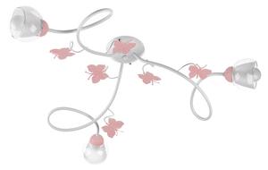 ONLI - Lampadario a plafone per bambini BUTTERFLY 3xE14/6W/230V