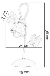 ONLI - Lampada da tavolo per bambini BUTTERFLY 1xE14/6W/230V
