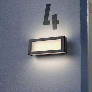 OSRAM Applique da esterni ENDURA STYLE NOVA, Alluminio / Grigio / Zincato, Alluminio, Moderno, Applique da esterni
