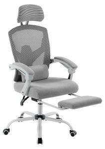 Sedia ergonomica da ufficio - Sedie - Sedia da gaming - Funzione basculante - Sedia girevole - Poggiatesta regolabile