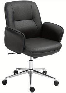 Sedia da ufficio – Sedia ergonomica per ufficio con altezza regolabile e funzione basculante