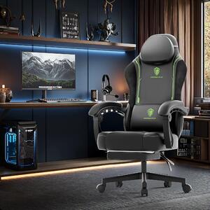Sedia da gaming - Sedia da ufficio - Sedia da corsa - Poltrona sacco - Sedia da lavoro - Design ergonomico