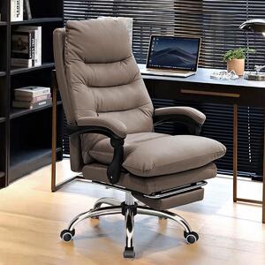Sedia da gaming ergonomica con poggiapiedi estensibile