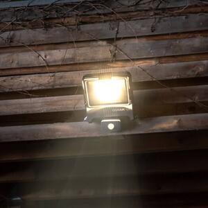 OSRAM Faretto da esterno ENDURA FLOOD, grigio, sensore 50 W 840 IP44 FLOOD, Alluminio / Grigio / Zincato, Alluminio