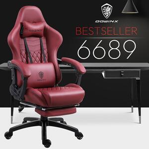 Sedia da gaming - Sedia da ufficio - Sedia ergonomica - Sedia da gaming - Sedia ergonomica - Colore: rosso intenso