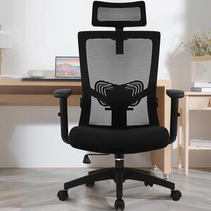 Sedia da ufficio ergonomica con sistema di alleggerimento della pressione e rivestimento traspirante