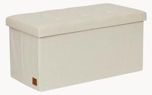 Panca contenitore in lino Premium Natur