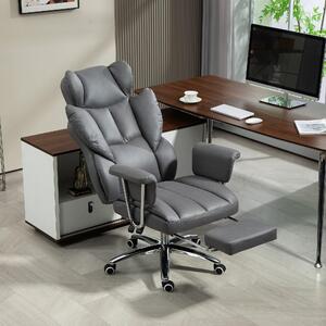 Sedia da ufficio – Sedia ergonomica – Sedia girevole – Sedia per ufficio – Schienale regolabile – Poggiapiedi