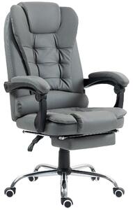 Sedia da ufficio - Sedia per ufficio - Sedia ergonomica - Sedia girevole - Sedia da ufficio con poggiapiedi