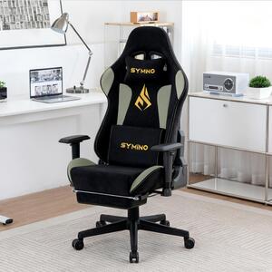 Sedia da gaming - Sedia da ufficio - Sedia girevole - Sedia per computer - Sedia da scrivania - Design ergonomico