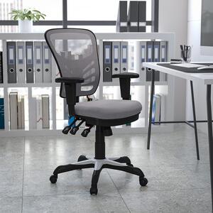 Sedia da ufficio direzionale - Sedia da scrivania - Sedia da ufficio - Sedia da gaming - Sedia ergonomica - Grigia