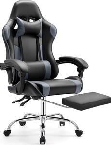 Sedia ergonomica da gaming - Sedia da ufficio - Sedia da gaming - Sedia da lavoro - Sedia per computer - Altezza regolabile