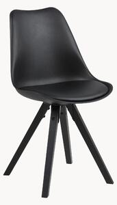 Set di 2 sedie da pranzo con seduta in similpelle Dima