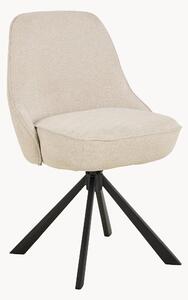 Set di 2 sedie da pranzo girevoli imbottite Carlton