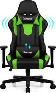 Sedia da gaming - Sedia da ufficio - Sedia imbottita - Sedia da gaming - Sedia da ufficio - Ergonomica con poggiapiedi