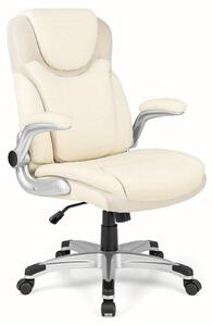 Sedia ergonomica da ufficio - Sedia da ufficio - Sedia da lavoro - Sedia confortevole - Arredamento per ufficio - Beige