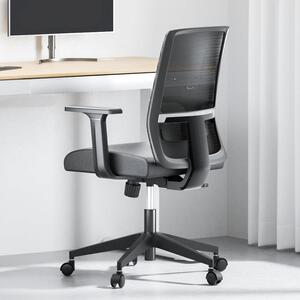 Sedia ergonomica da ufficio - Sedia da lavoro confortevole - Sedia per ufficio - Sedia girevole - Sedia da ufficio con supporto lombare