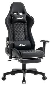 Sedia da gaming – Sedia ergonomica da scrivania con supporto lombare e struttura girevole