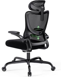 Sedia ergonomica da ufficio - Sedia da ufficio con supporto lombare - Sedia da gaming - Sedia da lavoro - Sedia per computer