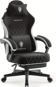 Sedia da gaming - Sedia da ufficio - Sedia da gaming ergonomica - Con poggiapiedi regolabile