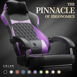 Sedia ergonomica da ufficio - Sedia da ufficio con schienale regolabile - Sedia da lavoro confortevole - Sedia da gaming
