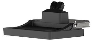 Theben Faretto LED da esterno theLeda B30 dual, nero, IP65, Nero, Alluminio, Lampada LED da esterni