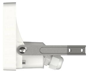 Theben Faretto LED da esterno theLeda B20 dual, bianco, IP65, Bianco / Opale, Alluminio, Lampada LED da esterni