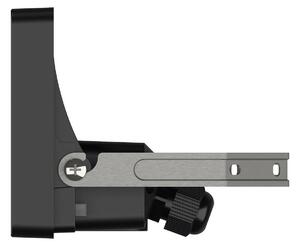 Theben Faretto da esterno a LED theLeda B20 dual, nero, IP65, Nero, Alluminio, Lampada LED da esterni
