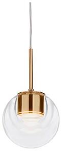 Kdln Lampada a sospensione Dew, dimmerabile, Ottone / Oro, Cucina, Vetro, Design, Lampada a sospensione