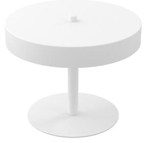 Lampade Da Scrivania Minimal Poseidone Acciaio Bianco 2 Luci G9 Ip20