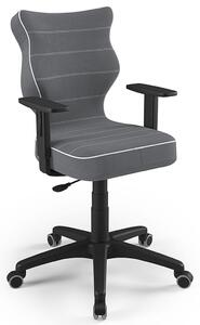 Entelo Good Chair Sedia da Ufficio Bambini Duo JS33 Grigio e Nero