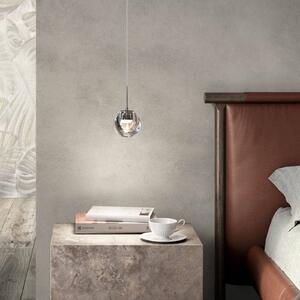 Kdln Lampada a sospensione Dew, dimmerabile, Cromo / Argento, Cucina, Vetro, Design, Lampada a sospensione