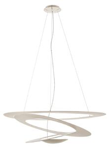 Lampada a sospensione Artemide, Pirce, dimmerabile, Bianco, Soggiorno, Metallo, Design