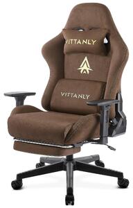Sedia ergonomica da ufficio - Sedia da ufficio - Sedia da gaming - Sedia girevole - Sedia da ufficio con funzione massaggio - Pelle vera