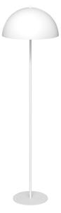 Piantana Moderno Demetra Acciaio Bianco 1 Luce E27 Ip20