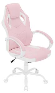 Sedia da gaming - Ergonomica - Stile racing - Scrivania - Sedia da ufficio regolabile - Con braccioli - Funzione di inclinazione