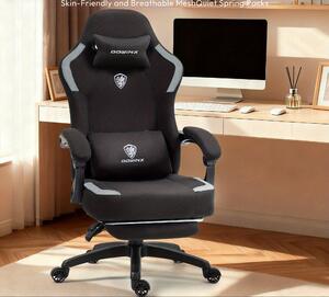 Sedia ergonomica da ufficio - Sedia per ufficio - Sedia per computer - Sedia da lavoro - Schienale regolabile - Con poggiapiedi
