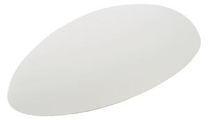 Applique da parete Lucande, Jemima, dimmerabile, Bianco, Soggiorno, Vetro, Moderno
