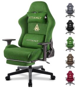 Sedia da ufficio - Sedia da gaming - Sedia per ufficio - Sedia da direttore - Sedia da lavoro - Pelle vera - Rotazione a 360°