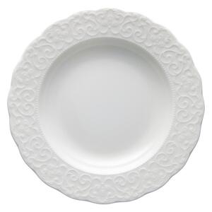 Piatto profondo in porcellana bianca ø 22 cm Gran Gala - Brandani
