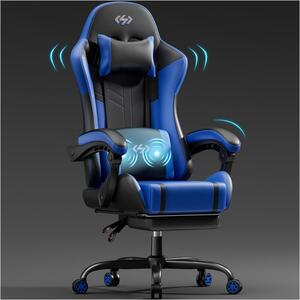 Sedia da gaming – Sedia per videogiochi – Sedia ergonomica – Sedia da scrivania – Sedia per videogiochi con poggiapiedi