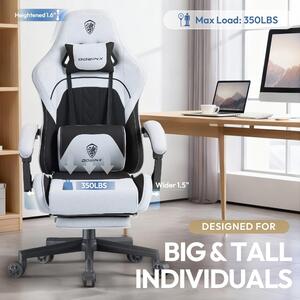 Sedia ergonomica da gaming - Sedia da ufficio - Sedia da gaming - Sedia da ufficio - Sedia da lavoro - Schienale regolabile