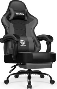 Sedia ergonomica da gaming - Sedia da ufficio - Sedia per computer - Sedia da lavoro - Sedia da gaming - Supporto lombare regolabile