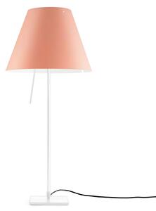 Luceplan Costanza da tavolo D13if bianco/rosa