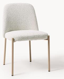 Sedia imbottita in bouclé Felicia