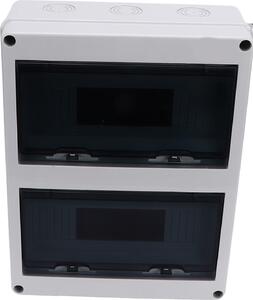 Scatola di distribuzione 24 vie IP65 Custodia di giunzione in plastica impermeabile Copertura trasparente per MCB